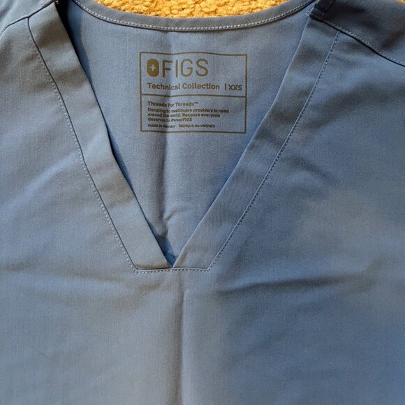 Figs Casma Scrub Top, Size XXS - Picture 3 of 4